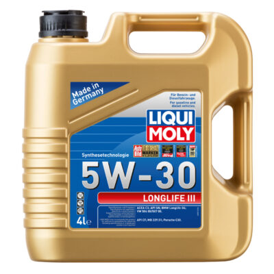 Liqui Moly Longlife III 5W-30 Motor Yağı 4 L
