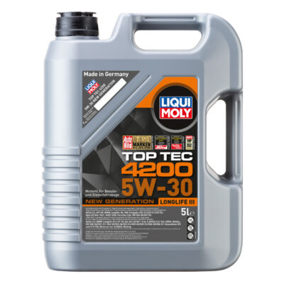 Liqui Moly Top Tec 4200 5W-30 Tam Sentetik Motor Yağı 5 Litre